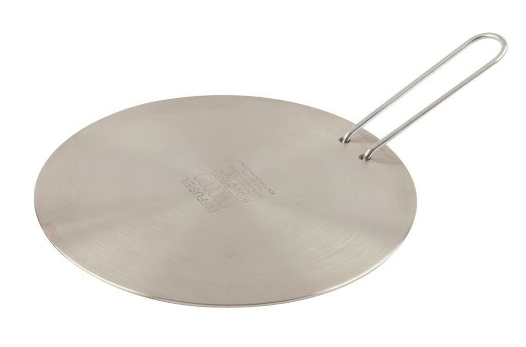 Ilsa induction diffuser plate 12 cm stainless steel for induction hobs horeca
