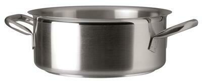 Medium Casserole 2 Handles 24 cm Chef - Piazza