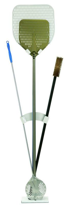 Pizza Peel and Small Peel Holder with Marble Base 175 cm - Gi.Metal