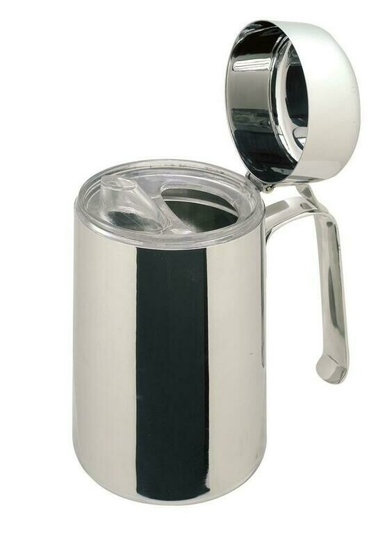 Oliera Ilsa inox 50 cl con dosatore salvagoccia per cucina horeca