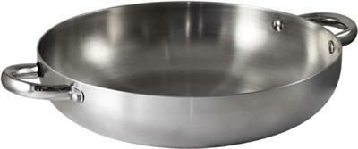 Abert stainless steel pan 36 cm with two handles for horeca