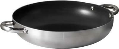 Abert stainless steel pan 28 cm with two handles for induction