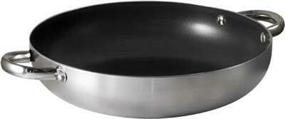 Abert stainless steel pan 36 cm with two handles for induction kitchens