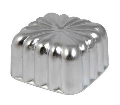 Stampo Budino Quadro 7 cm - Ottinetti