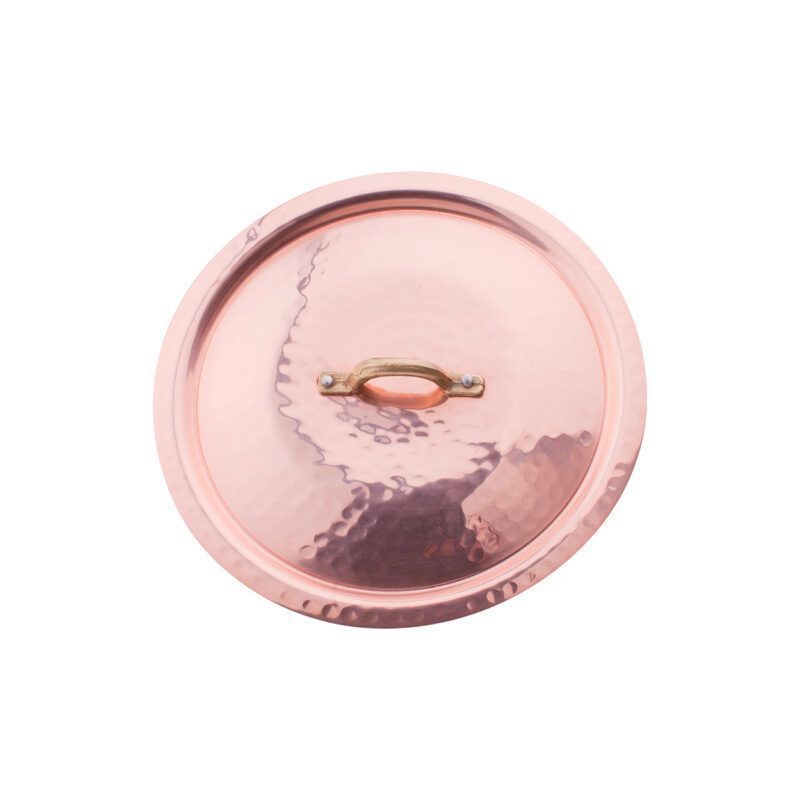Lid 24 cm Copper Martellato 2 mm - Agnelli