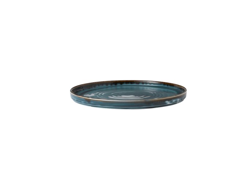 Teller mit vertikalem Rand 21 cm Harvest Blue - Dudson