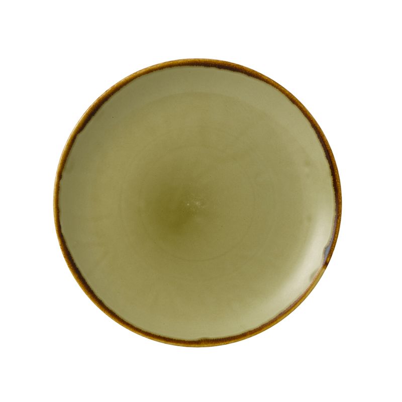 Coupe Plate 21.7 cm Harvest Green - Dudson