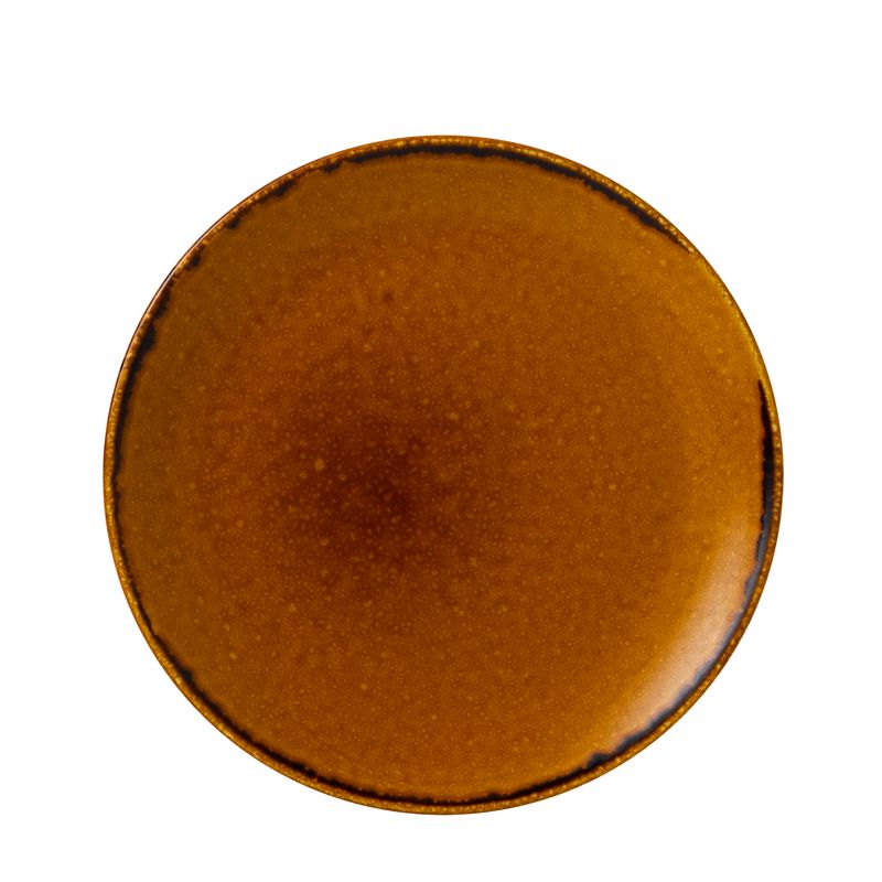 Coupe Plate 26 cm Harvest Brown - Dudson