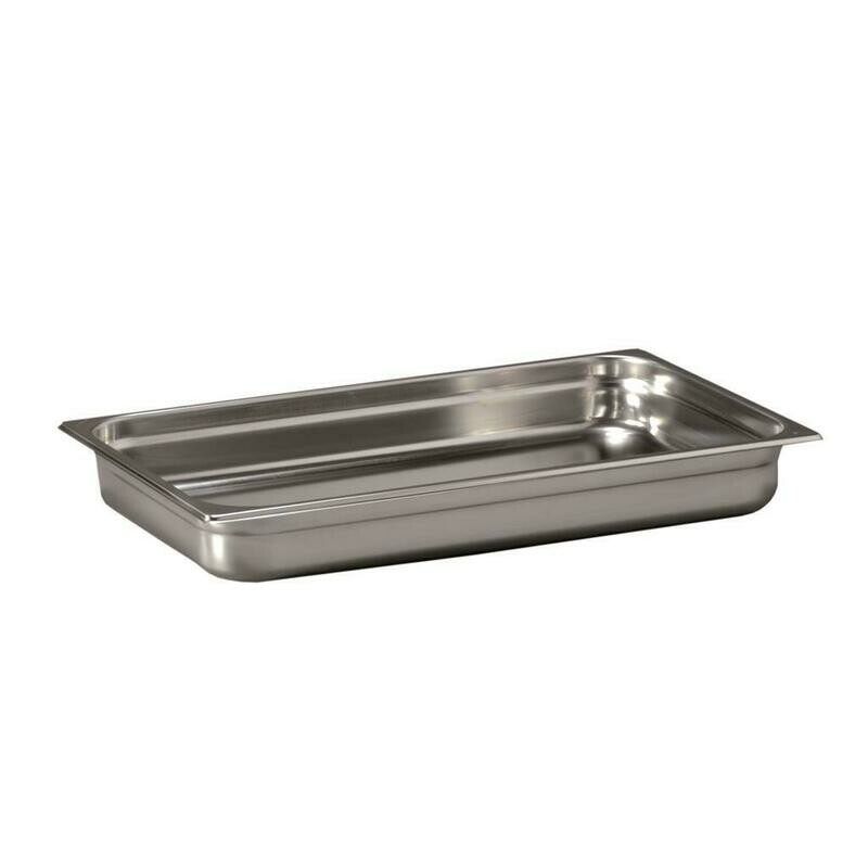 Vasca GN 1 1 Inoxmacel 53x32.5 h6.5 cm acciaio inox horeca