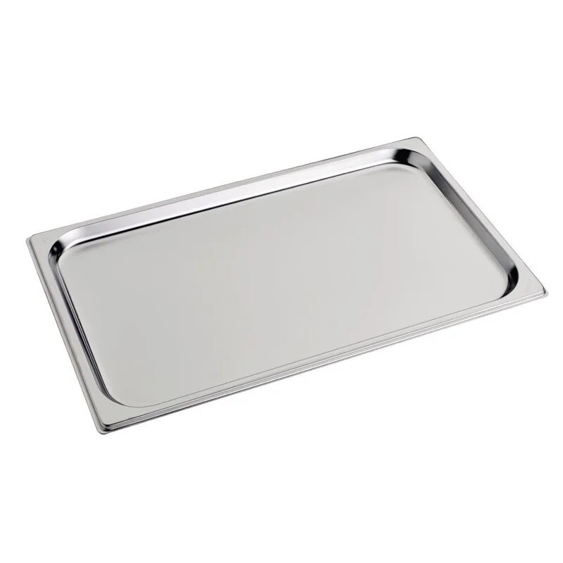 Inoxmacel GN 1 1 stainless steel pan 53x32.5 h2 cm horeca use