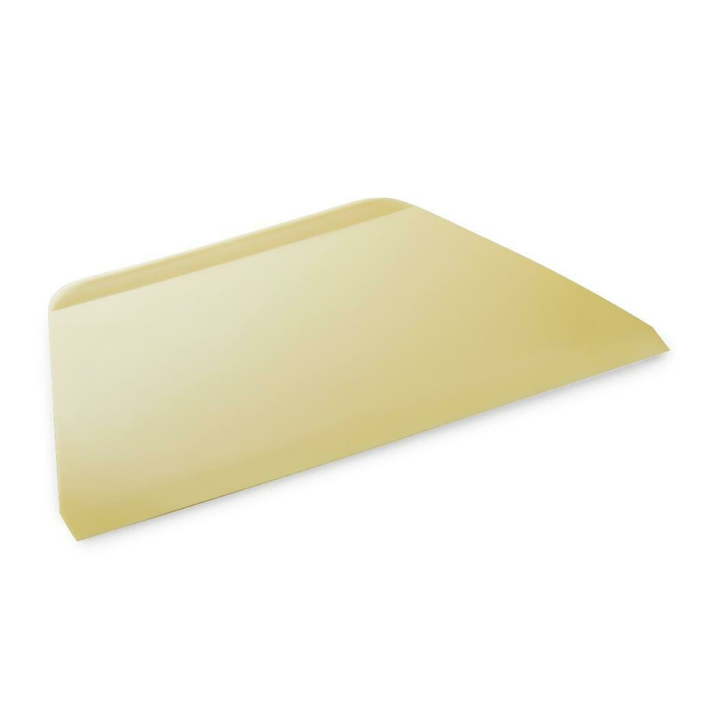 Thermohauser 21x13 cm polypropylene corner scraper for professional horeca kitchen use