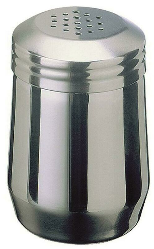 Ilsa cocoa shaker stainless with lid horeca