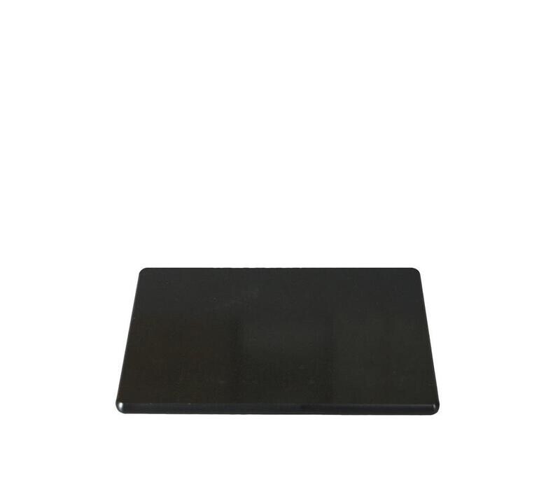 Cutting Board Without Groove 30 x 20 cm Black - Tirolix