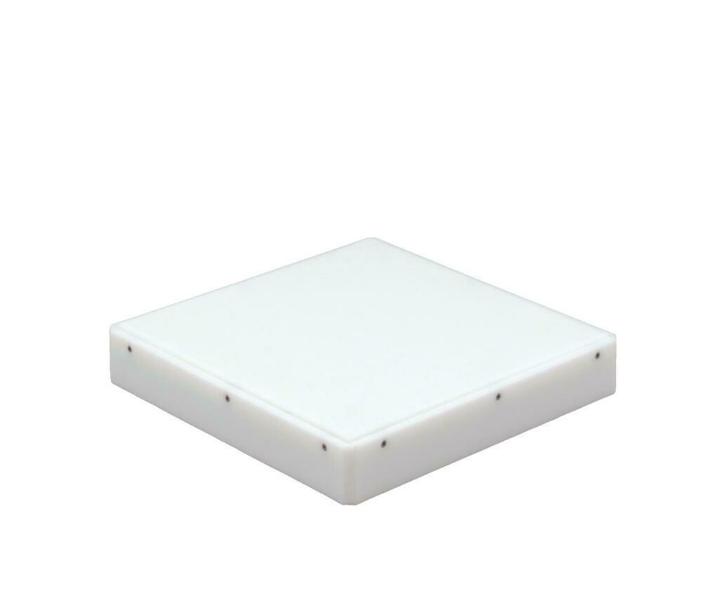 Chopping Block Cover 35 x 35 cm White - Euroceppi