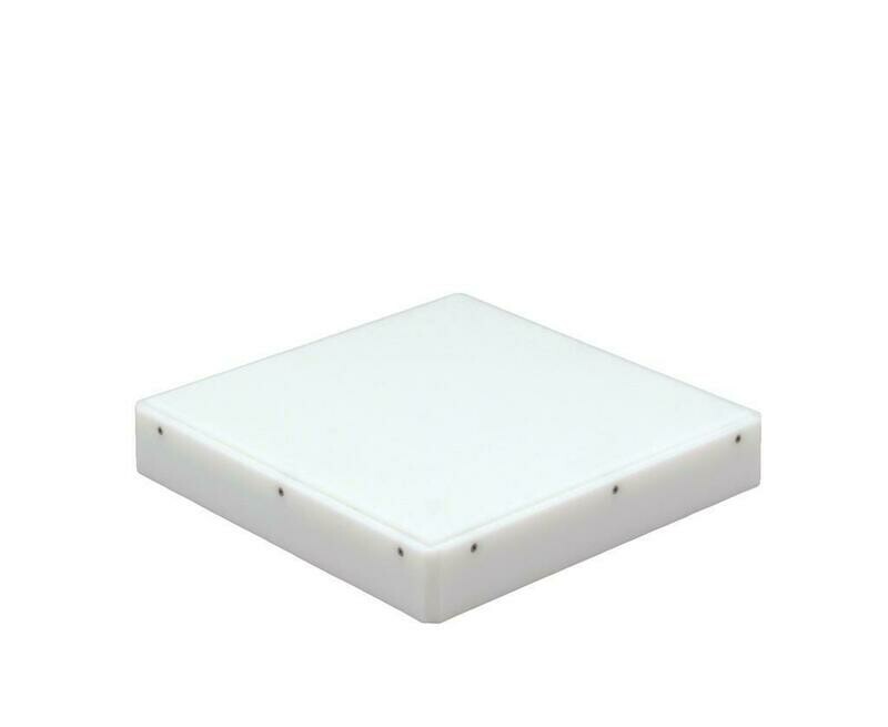 Chopping Block Cover 35 x 35 cm White - Euroceppi