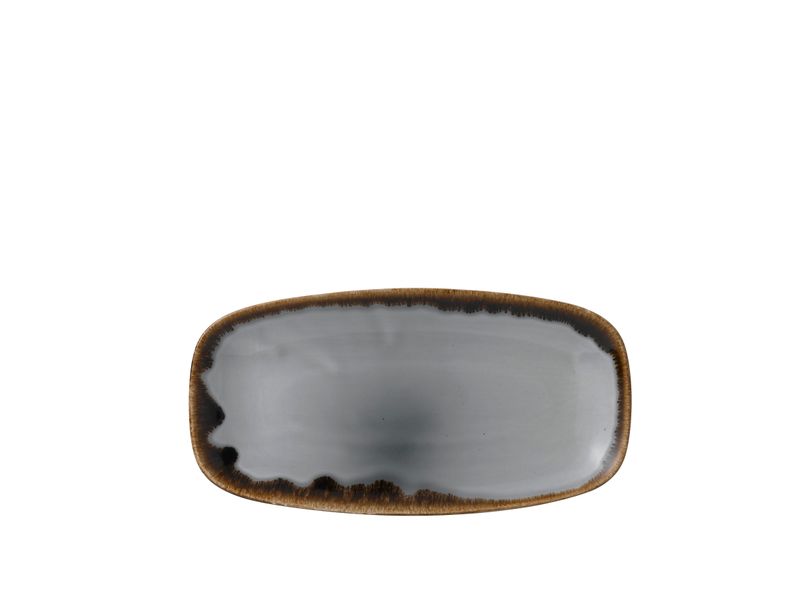 Chef's rectangular plate 29.8x15.3 cm Harvest Grey - Dudson