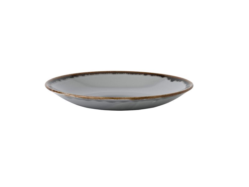 Deep Coupe Plate 25.5 cm Harvest Grey - Dudson