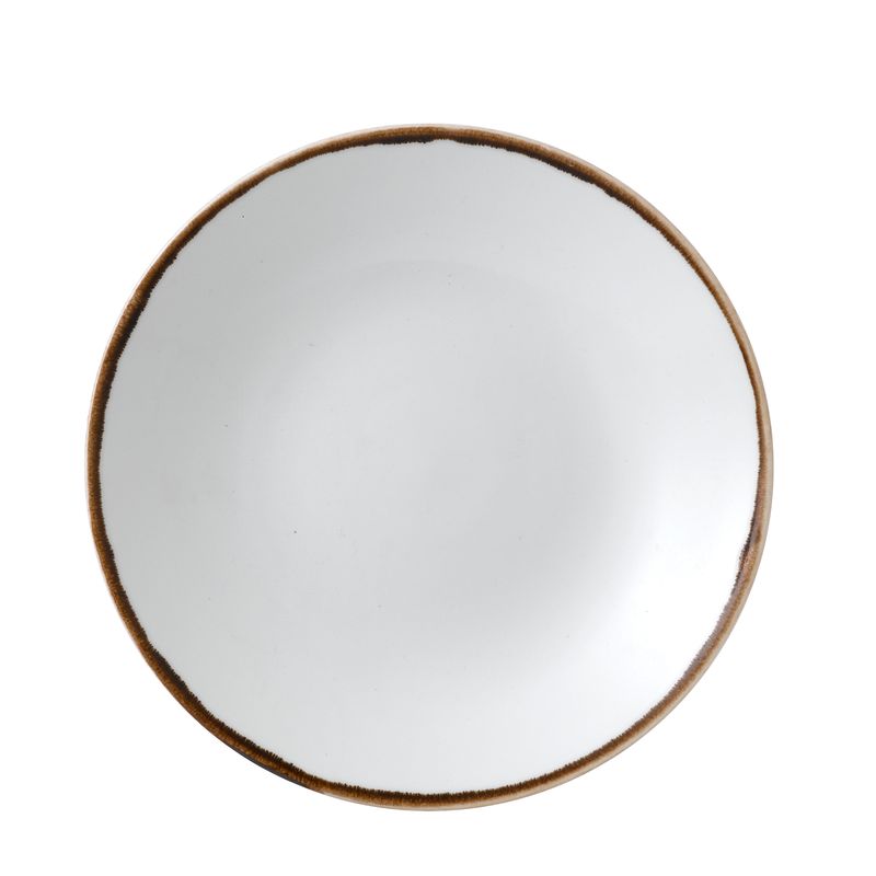 Deep Coupe Plate 25.5 cm Harvest Natural - Dudson