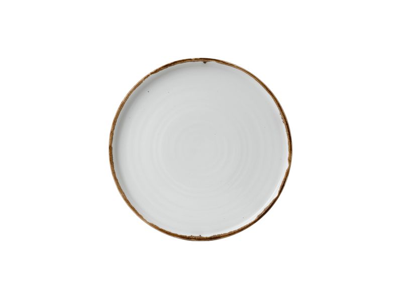 Plate with Vertical Edges 26 cm Harvest Natural - Dudson