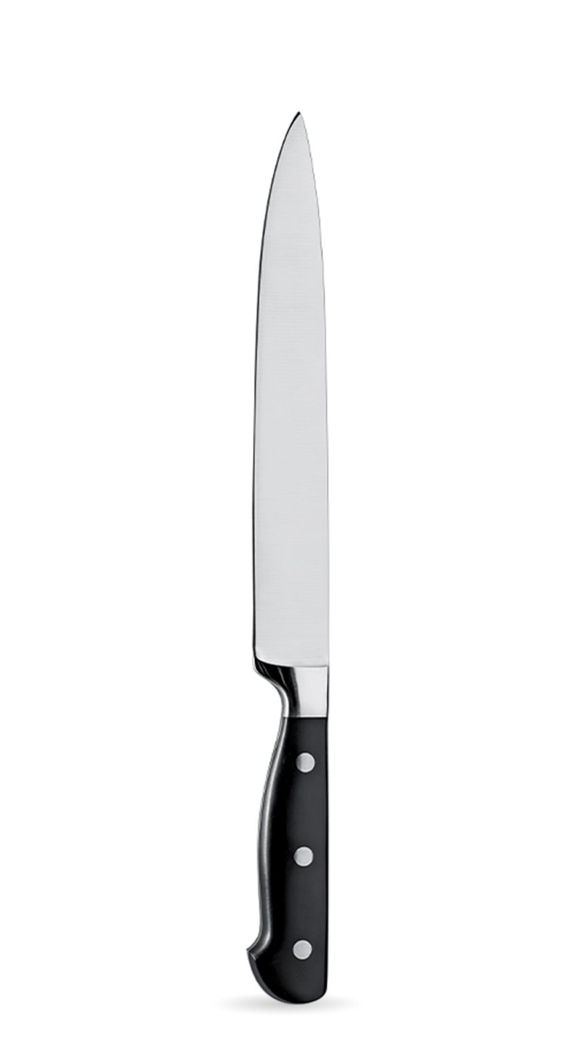 Abert stainless steel slicing knife 20 cm Cucinart for horeca kitchens