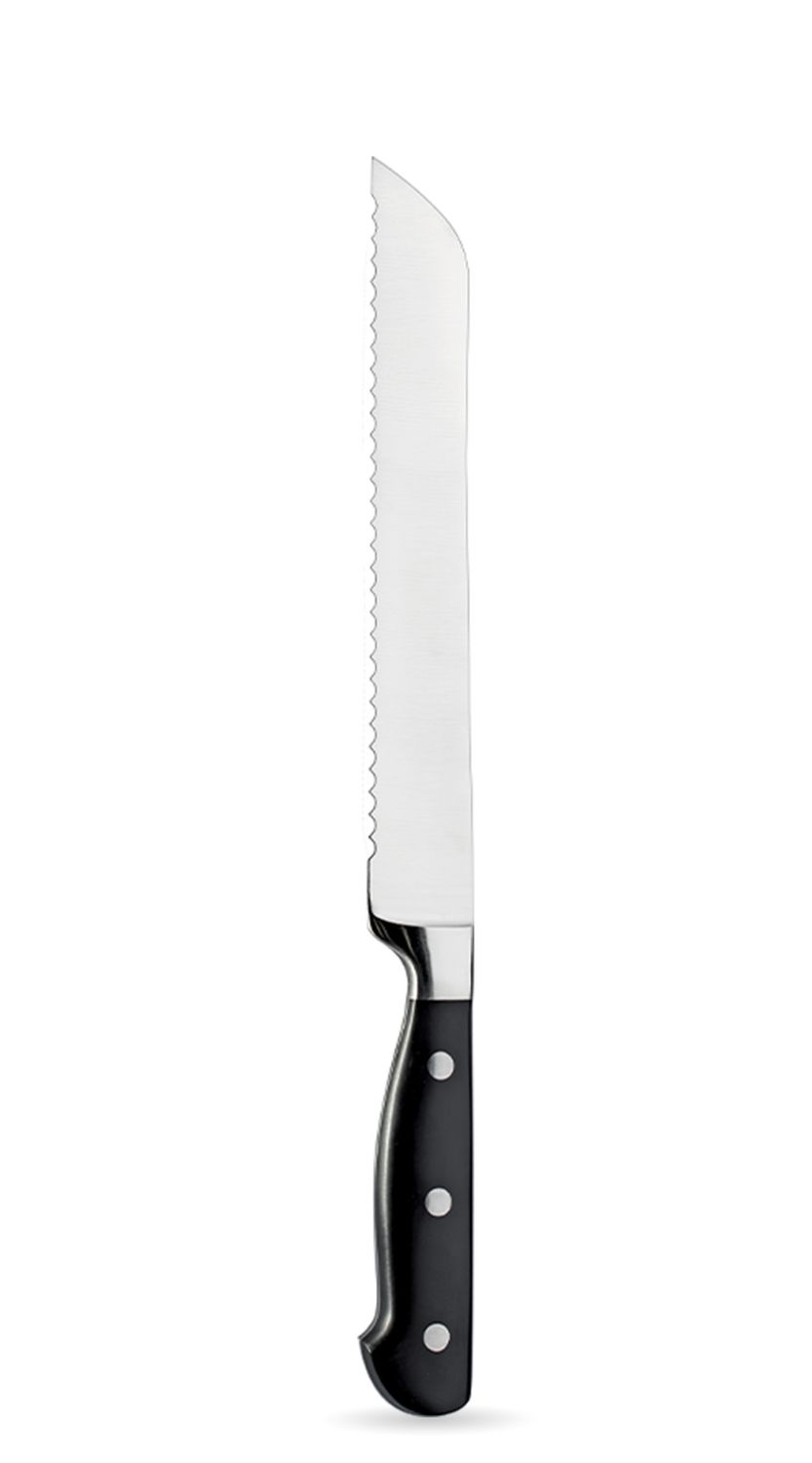 Abert stainless steel bread knife 20 cm Cucinart for horeca kitchens