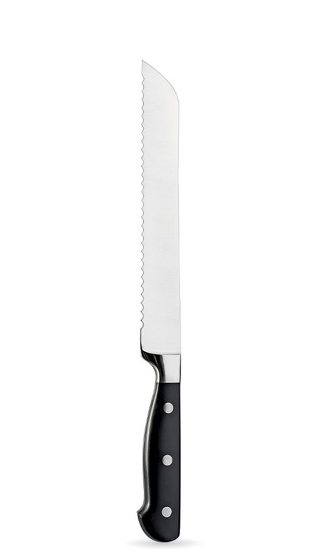 Abert stainless steel bread knife 20 cm Cucinart for horeca kitchens