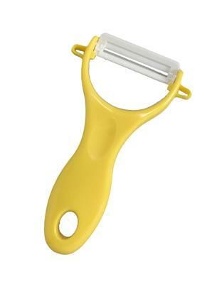Display of 12 Potato Peelers in Assorted Colors - Tirolix