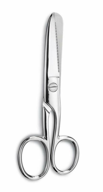 Ausonia stainless steel fish scissors for professional horeca kitchen