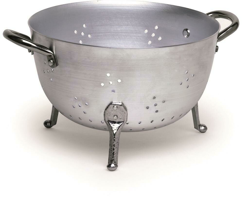 Spherical Colander 2 Handles 20 cm Aluminum 2 mm - Agnelli