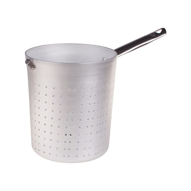 Colander Cylindrical 1 Handle 20 cm Aluminum 296 3 mm - Agnelli