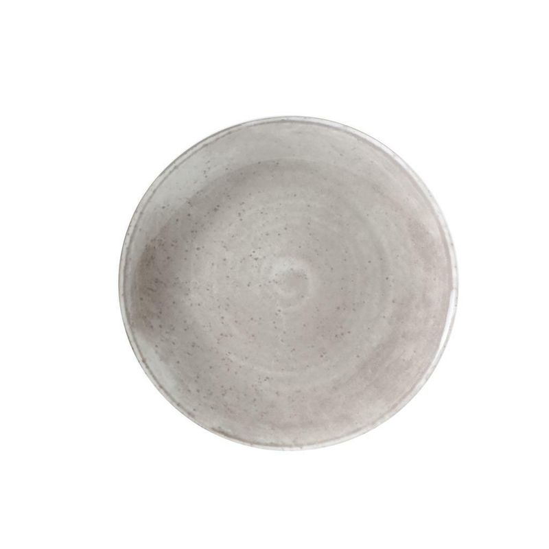 Tirolix 27 cm Matiz grey porcelain dinner plate horeca use