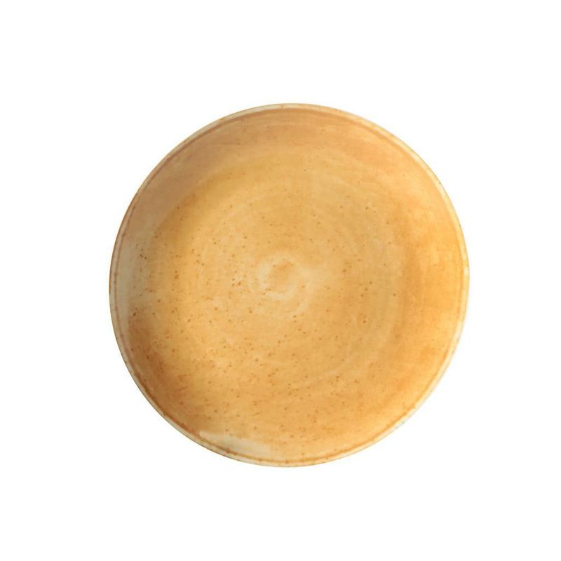 Tirolix 27 cm Matiz ochre porcelain dinner plate horeca