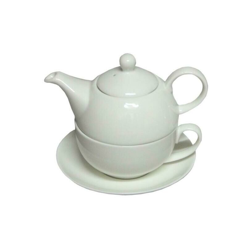 Tea For One Con Piatto 11 cm Breakfast - Tirolix