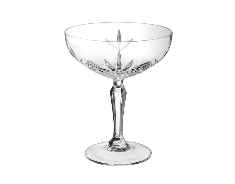 Arcoroc Broadway 25 cl champagne coupe tempered glass horeca