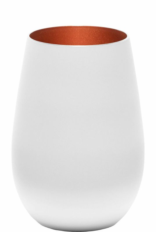 White/Bronze Glass 46.5 cl Elements - Stölzle Lausitz