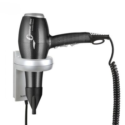 Carbonic Hair Dryer with Wall Mount, Cable, and Additional Plug 1900W - Aliseo