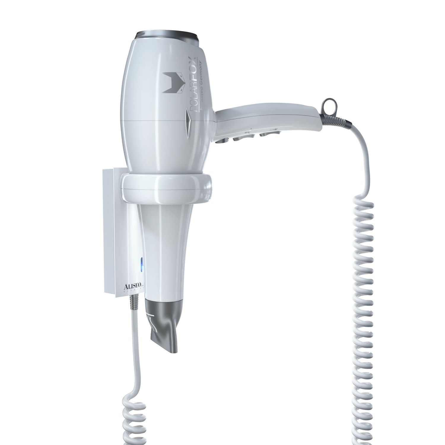 Polarfox Hair Dryer with Wall Mount and Additional Cable and Plug 1875W - Aliseo