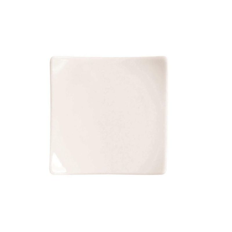 Arcoroc Appetizer square plate 9.5 cm glass horeca
