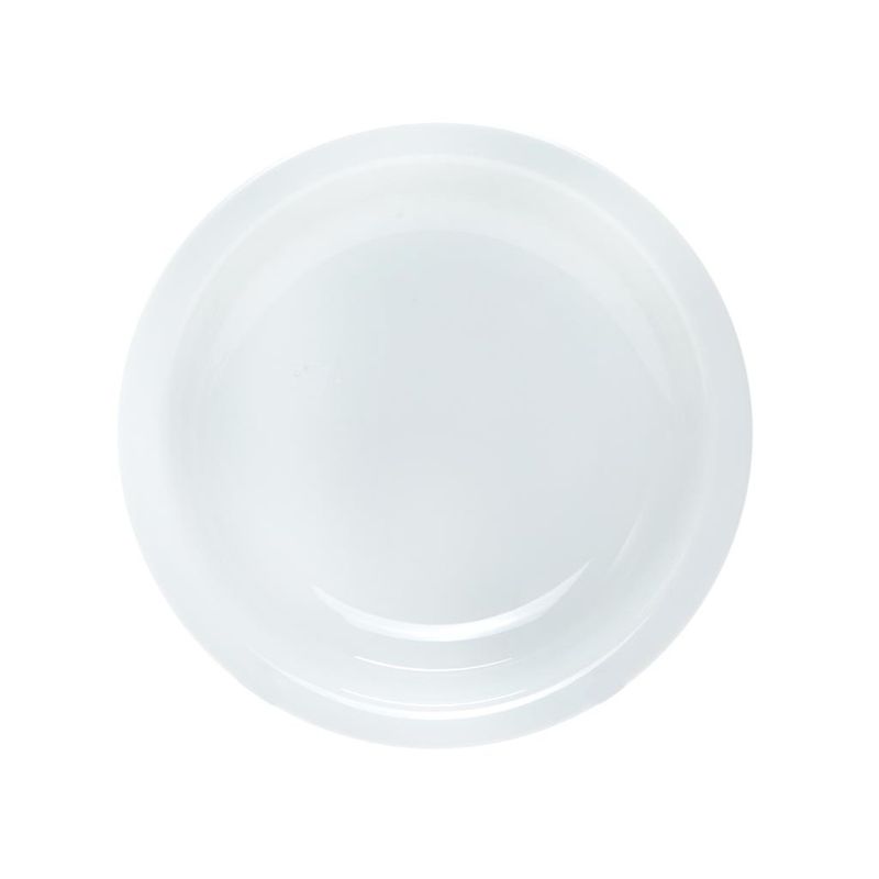 Costa Verde Turismo deep plate 22 cm white porcelain for Horeca use