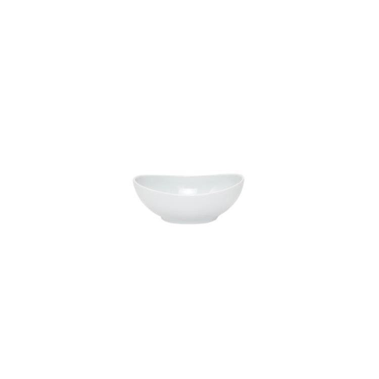 10x7 cm Saturno oval porcelain bowl for professional horeca sauces