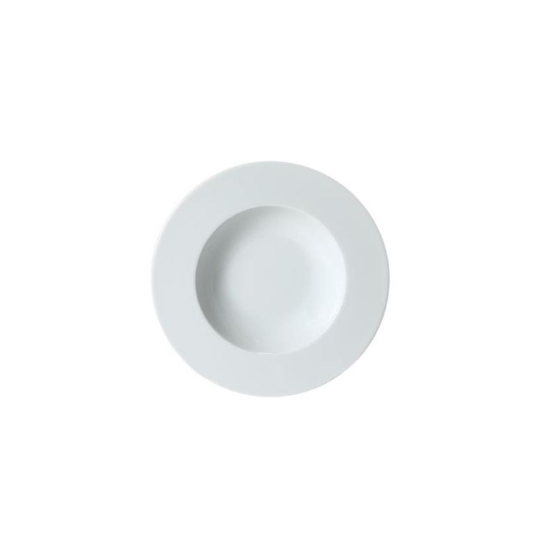 Costa Verde Saturno 25 cm porcelain deep plate for Horeca use