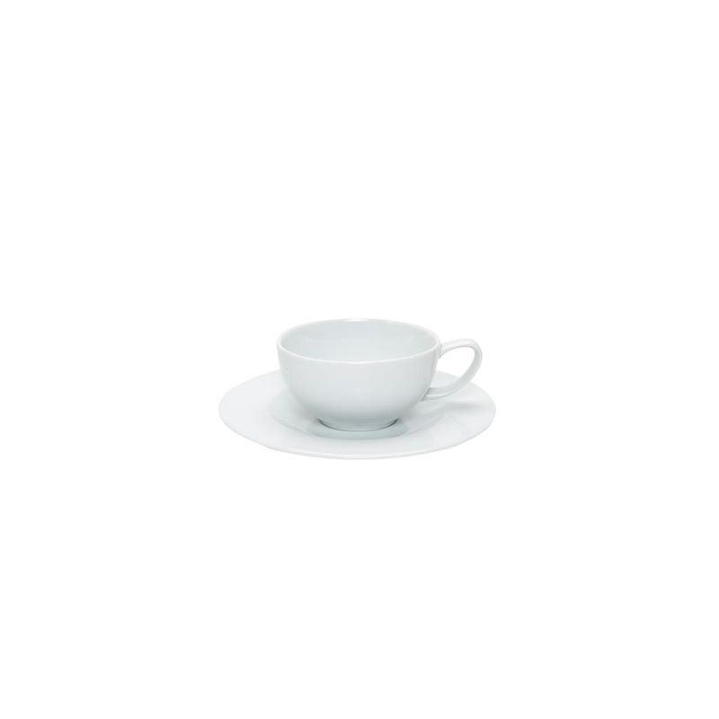 Costa Verde Saturno 26.5 cl porcelain breakfast cup for Horeca use