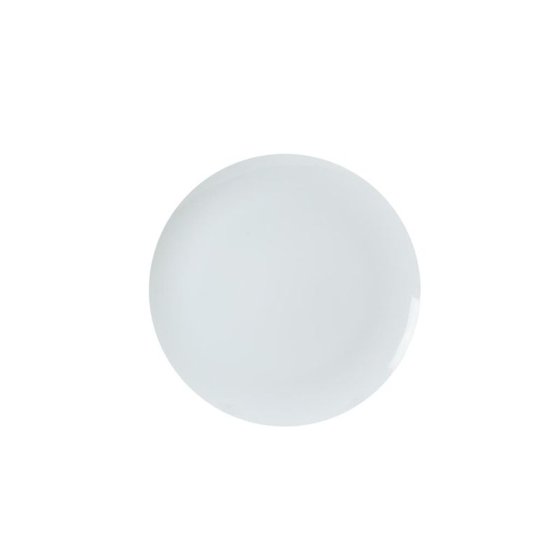 24 cm Saturno Coupe porcelain flat plate for professional horeca use