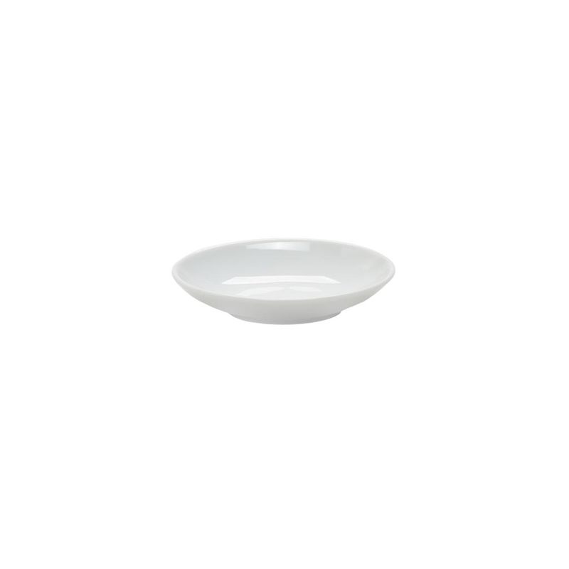 8x5 cm Saturno Elliptical porcelain bowl for professional horeca use