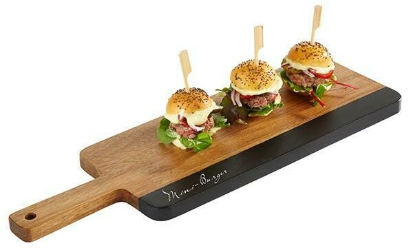 Tagliere da portata "Rockwood" 13 x 40,5 cm - APS