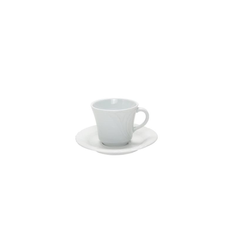 Eschenbach 23 cl tea cup Ambiente porcelain with soft reliefs for professional horeca use