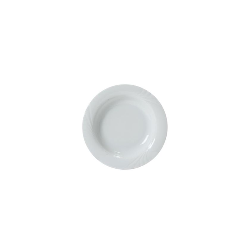 Eschenbach 22 cm deep plate porcelain Ambiente with harmonious relief, professional HoReCa use
