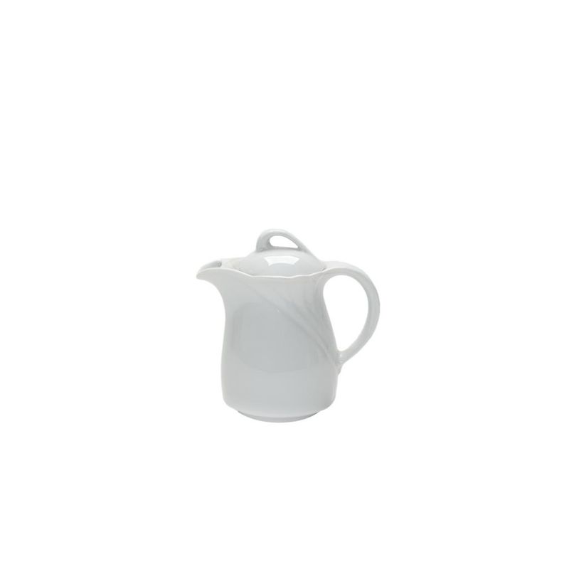 Eschenbach 30 cl coffee pot Ambiente porcelain with elegant relief for horeca use