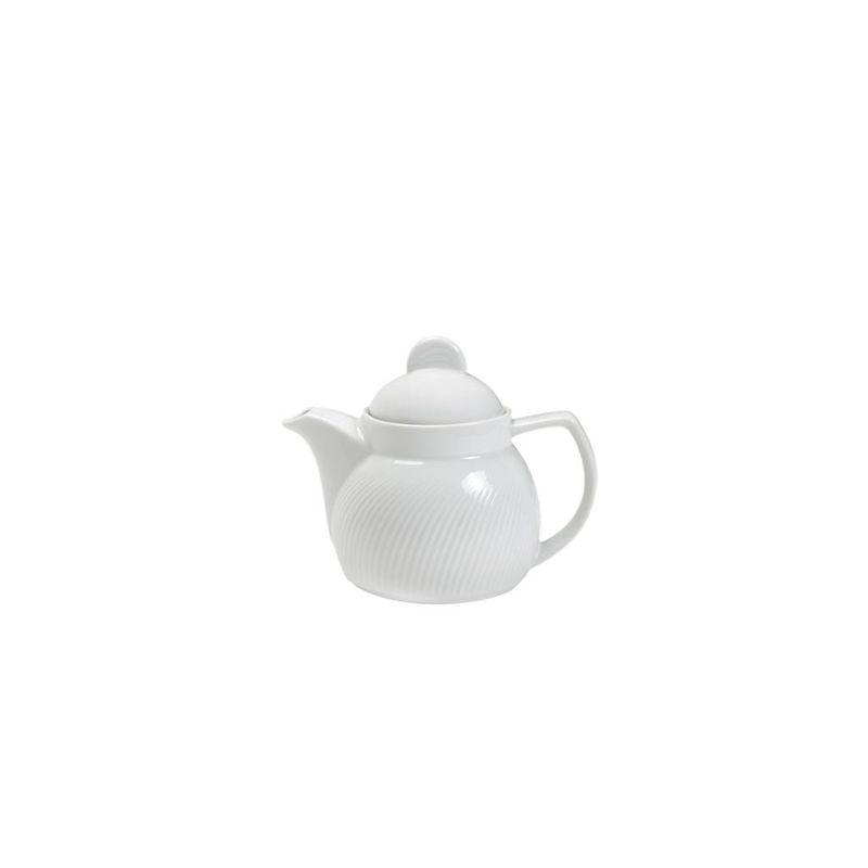 Eschenbach teapot white porcelain Swing Time 40 cl horeca