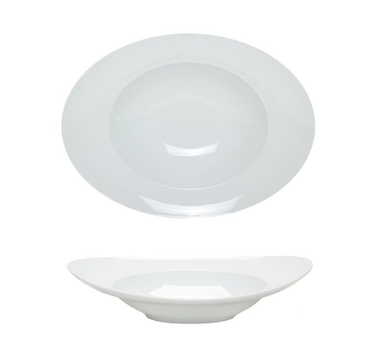 Pasta Bowl oval Eschenbach Universo 26 cm Porzellan Horeca

